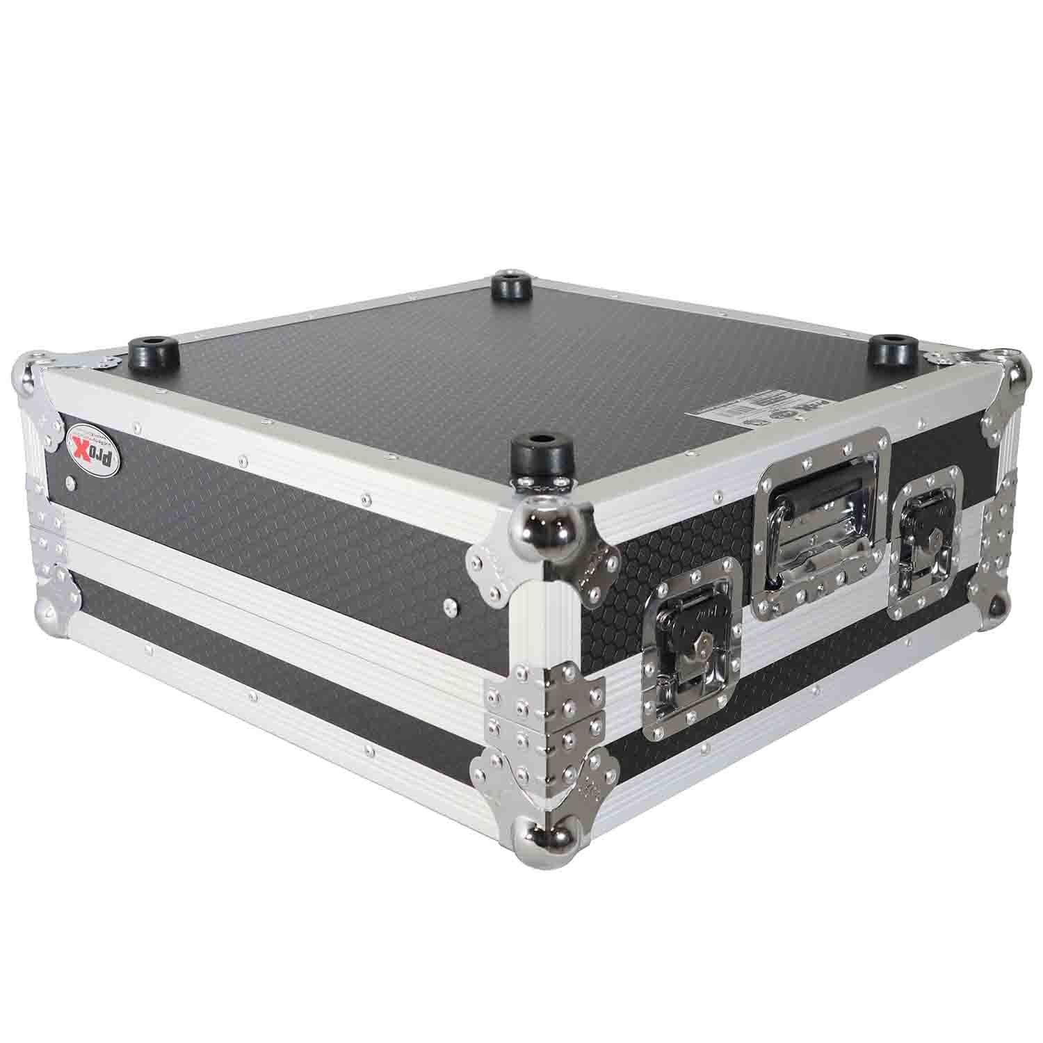 ProX T-MC DJ Flight Case For Universal 10U 19" Topload Rack Mountable Live Sound Mixer - Hollywood DJ