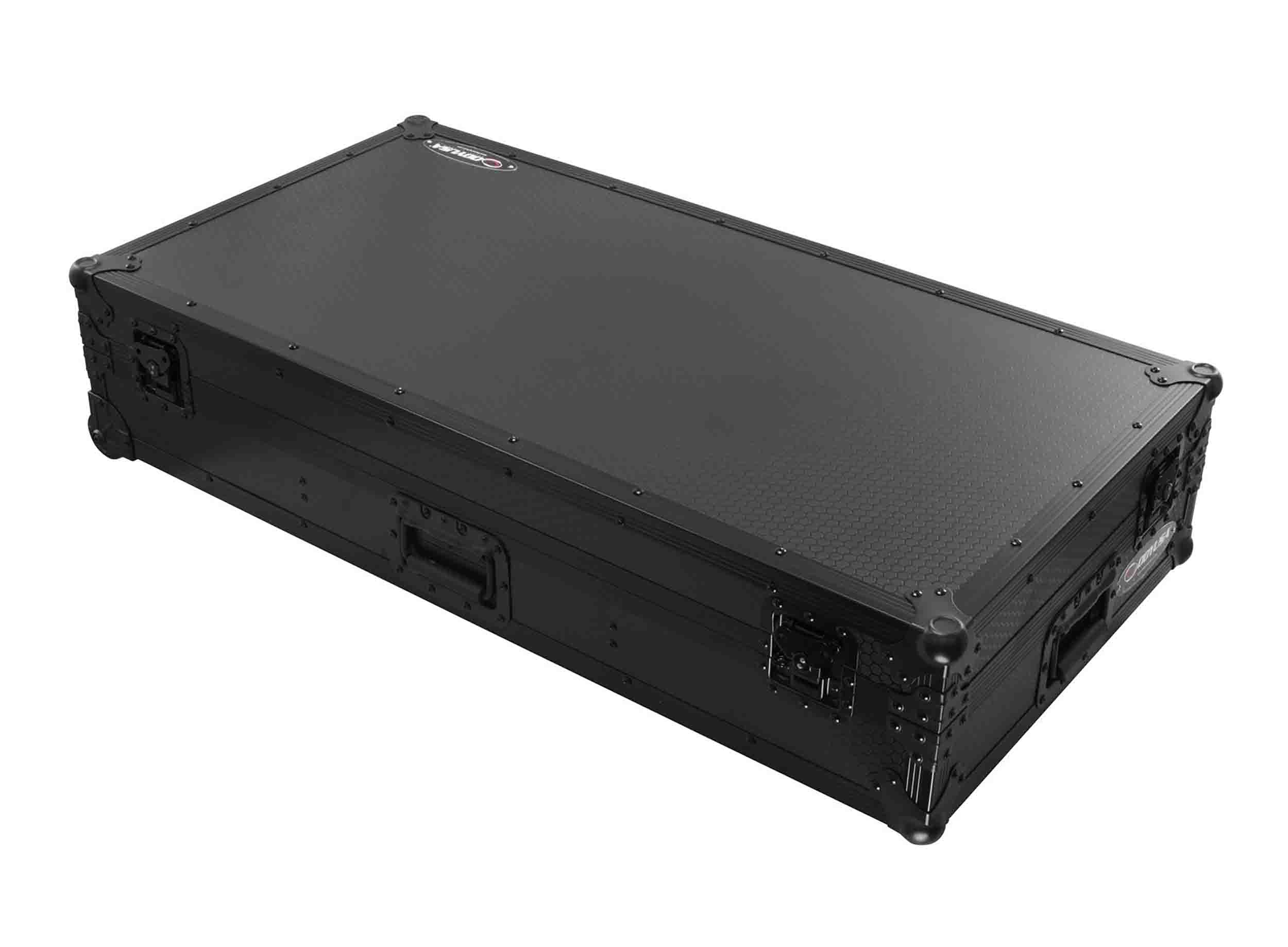 Odyssey 810141 Industrial Board Glide Style DJ Case for 12" DJ Mixers and Two Pioneer CDJ-3000 DJ Multi Players - Hollywood DJ