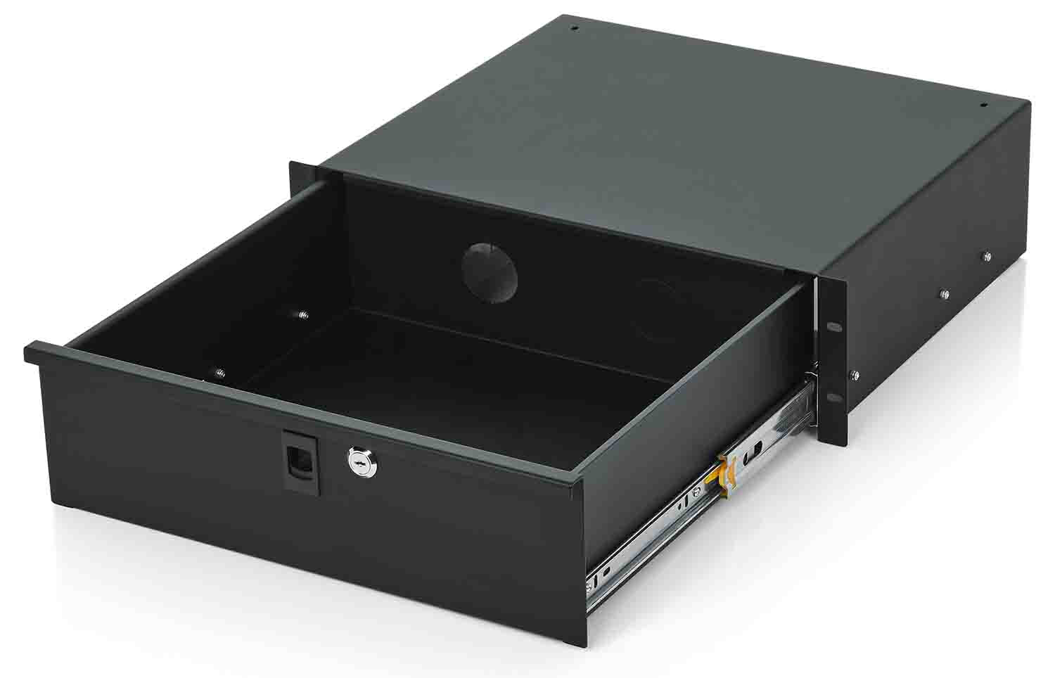 Gator Cases GRW-DRW3 Standard 3U Drawer - 14.2″ Deep - Hollywood DJ