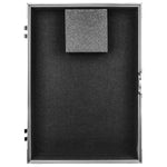 Odyssey FZ12MIXXDDIA, Universal Format 12 Inches Silver Diamond Plated DJ Mixer Case - Hollywood DJ