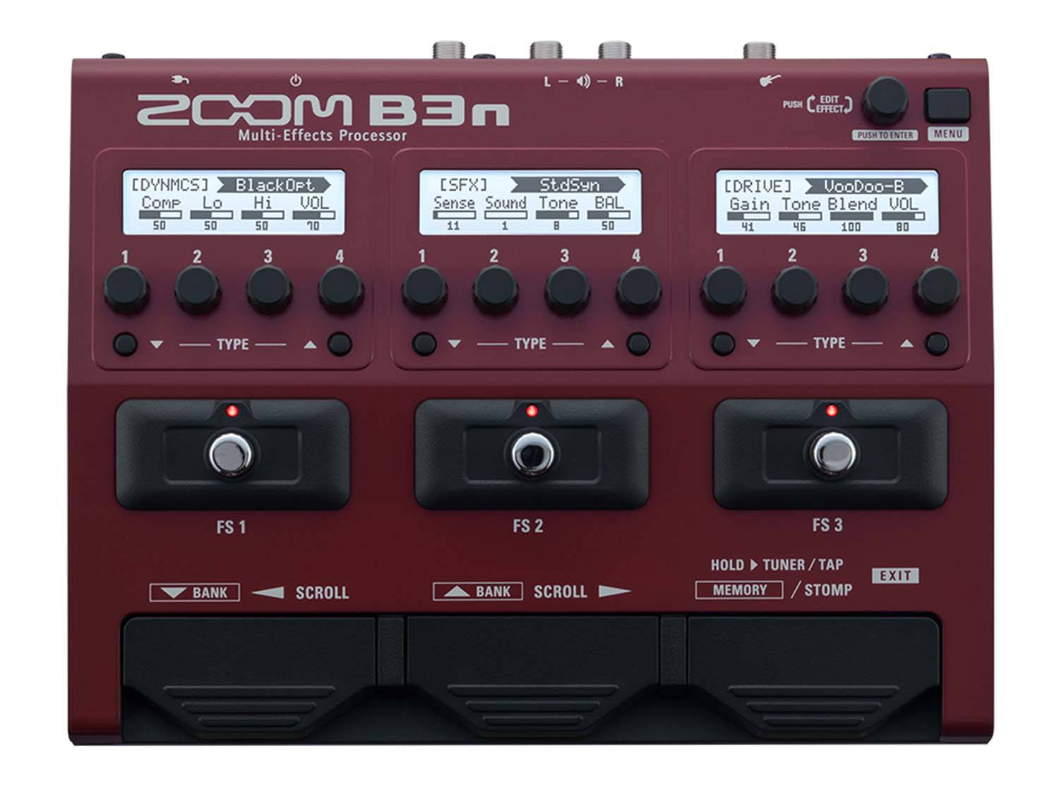 Zoom B3N Multi-Effects Processor For Bassists - Hollywood DJ