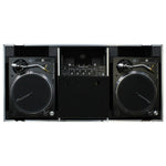 B-Stock: Odyssey FZGSLBM12WR DJ Flight Coffin Case for 12″ Format DJ Mixer and Two Battle Position Turntables Odyssey