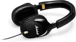 Marshall Headphones M-ACCS-00152 Over the Ear Corded Monitor Headphones - Black - Hollywood DJ