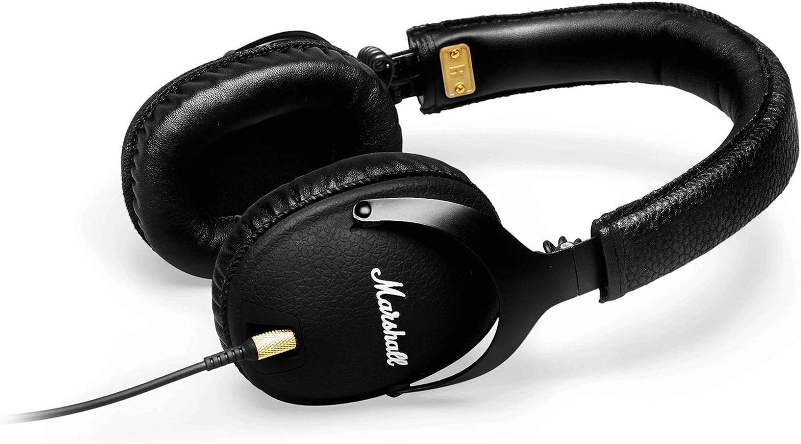Marshall Headphones M-ACCS-00152 Over the Ear Corded Monitor Headphones - Black - Hollywood DJ