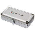 Odyssey KU4PFSD, KROM Series Silver Diamond 7.72″ x 3″ x 1.5″ Interior Compact Utility Accessory Case - Hollywood DJ