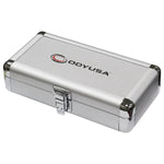 Odyssey KU4PFSD, KROM Series Silver Diamond 7.72″ x 3″ x 1.5″ Interior Compact Utility Accessory Case - Hollywood DJ