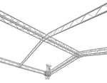 ProX XT-F32JBOX, F32 6 Way Universal Box Junction with 2mm Wall - Hollywood DJ