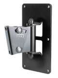 K&M 24481 Speaker Wall Mount - Black - Hollywood DJ