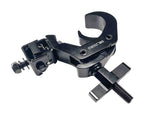 ProX T-QFC12X4, 4 Set Quick 90º Folding Clamp Adapters with T-C12 Truss Clamp 2 in Diameter - Black Finish - Hollywood DJ