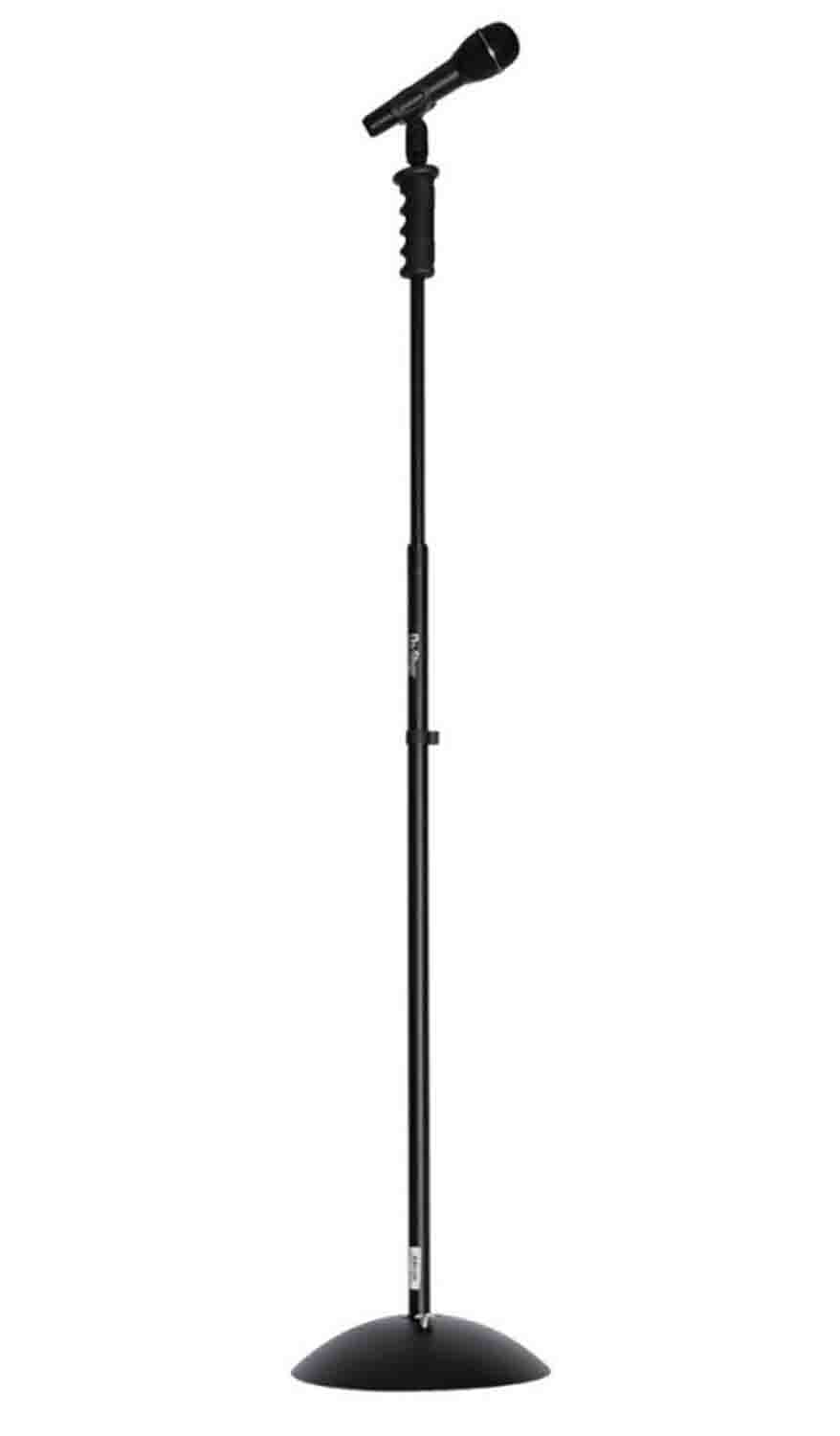 On Stage MS7255PG Pro Grip Dome-Base Mic Stand - Hollywood DJ