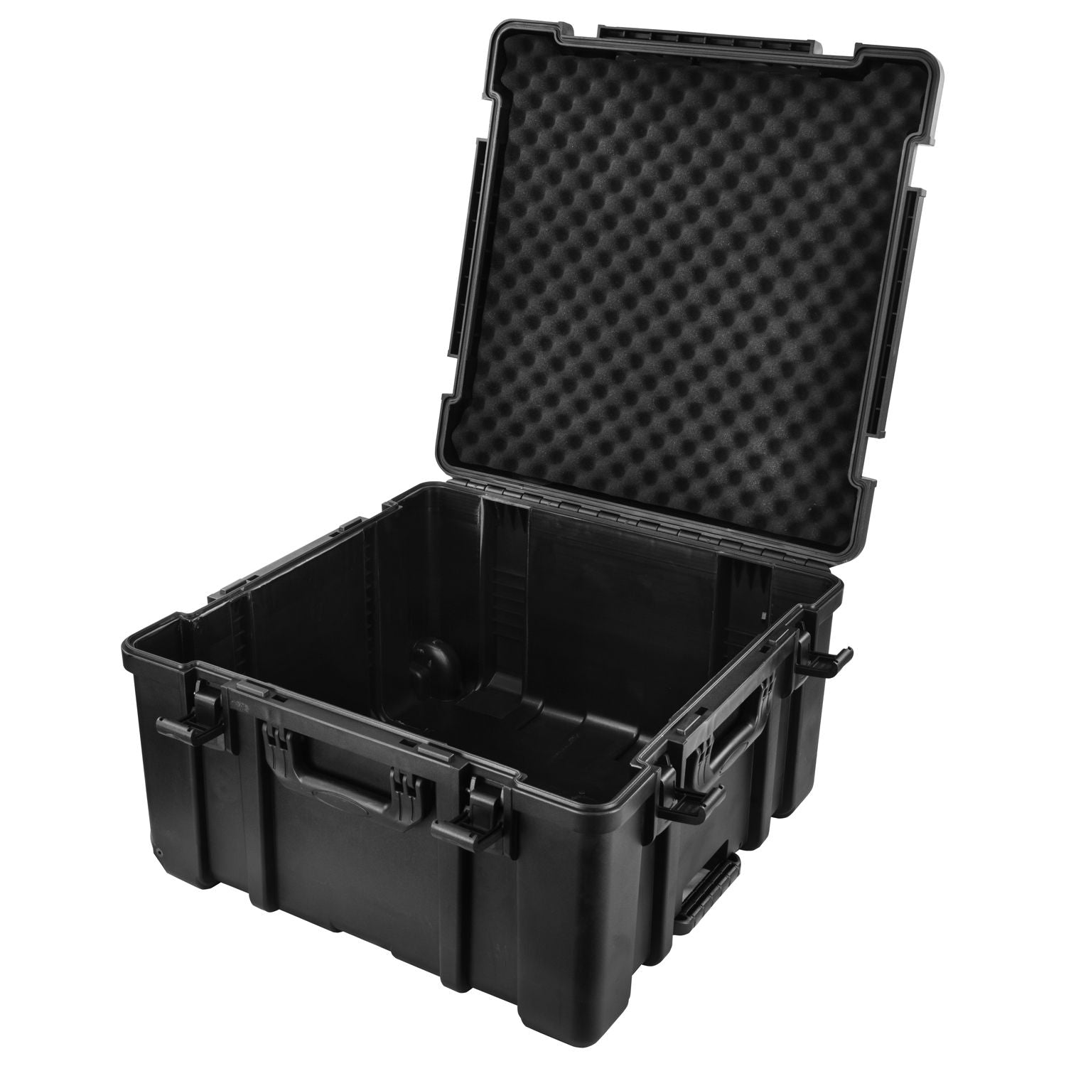 Odyssey VU222312HWNF Empty Bottom Interior Injection-Molded Trolley Utility Case - 23″ x 22″ x 10.5″ - Hollywood DJ