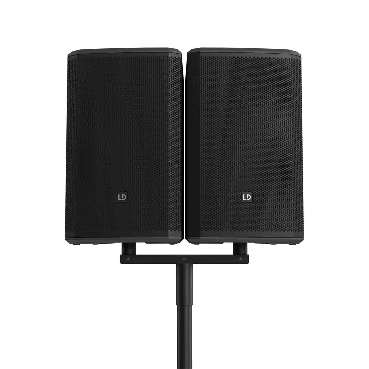 LD Systems DAVE G4X T-BAR L, Loudspeaker Mounting Fork for DAVE 12/15/18 G4X - Hollywood DJ
