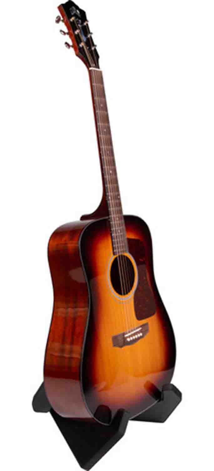 Gator Frameworks GFW-ELITEGTRXSTD-BLK Elite Series Guitar Furniture X Stand - Black - Hollywood DJ