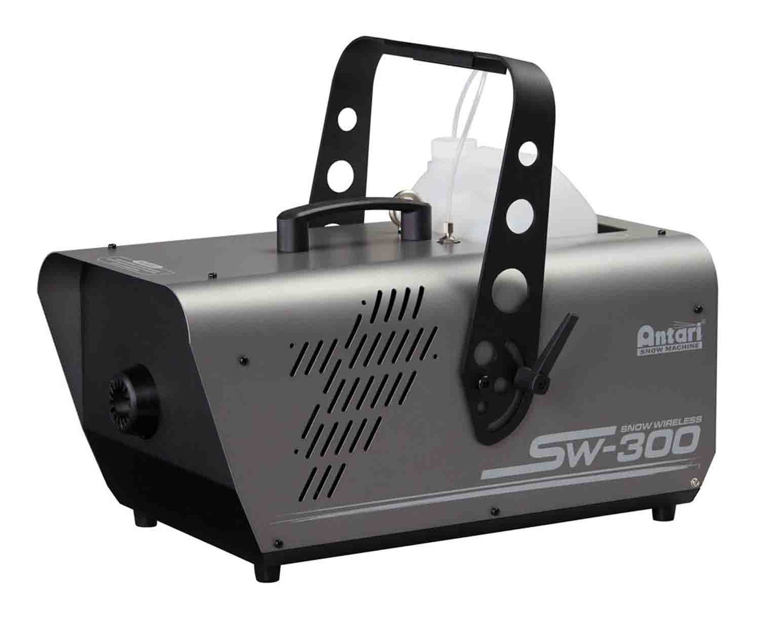 Antari SW-300 High Output Long Throw Snow Machine with Patented Nozzle Delivery System - Hollywood DJ