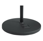 Gator Frameworks GFW-MIC-1200 Standard 12" Round Base Mic Stand - Hollywood DJ