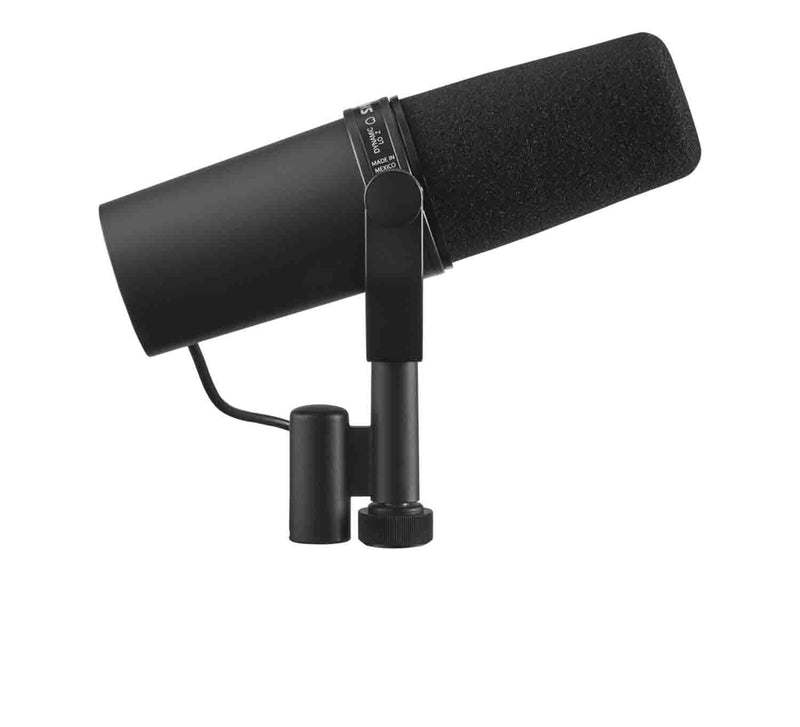 Shure SM7B Cardioid Dynamic Microphone - Hollywood DJ