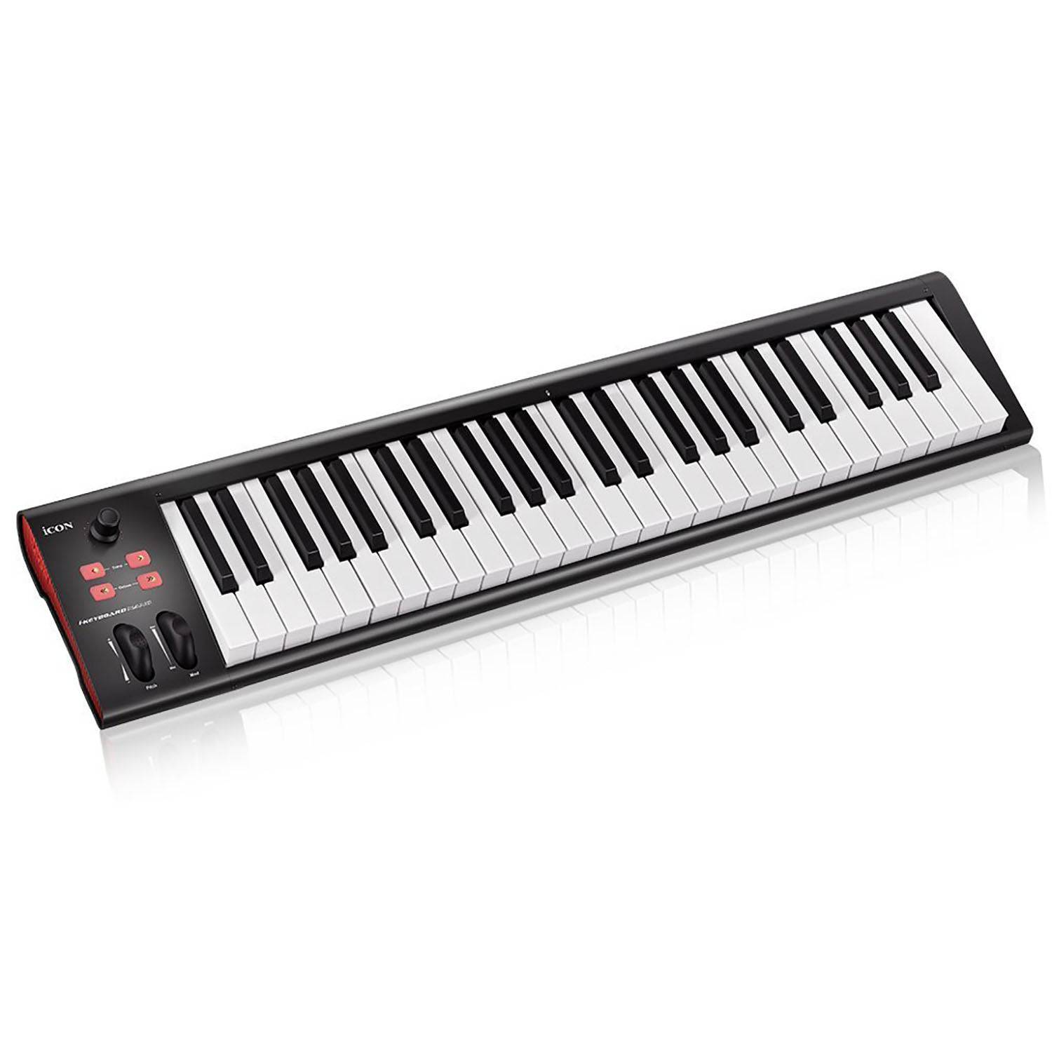 Icon ICOK-IKEY5NANO IKeyboard 5 Nano 49-Key Controller - Hollywood DJ