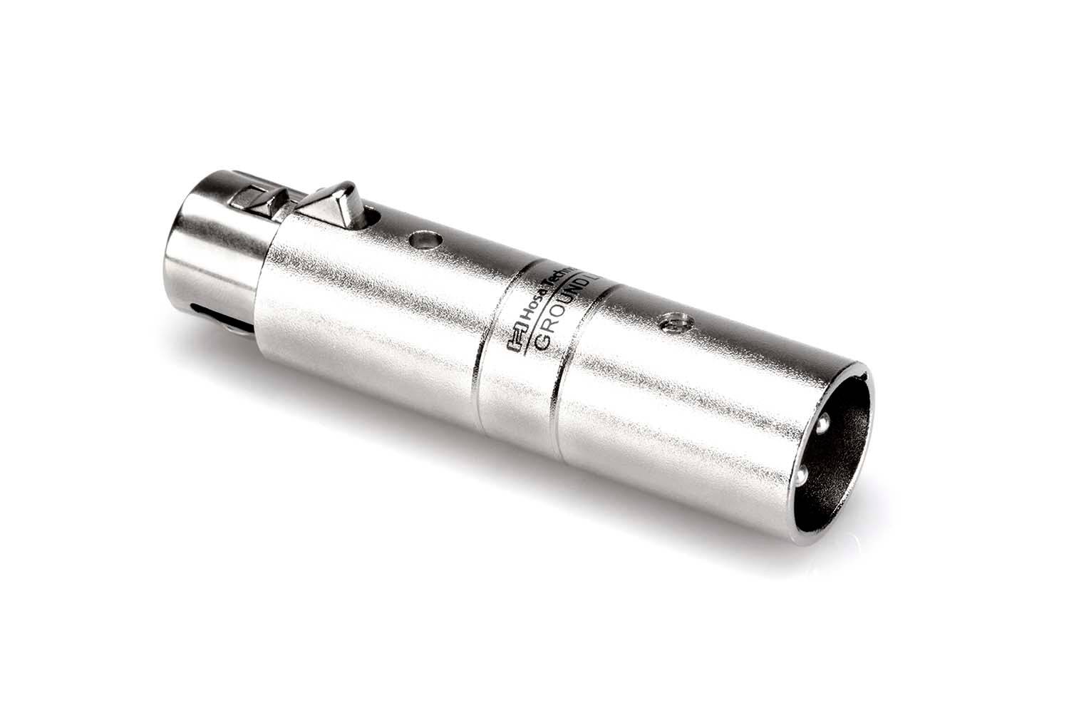 Hosa GLT-255 Ground Lifter XLR3F to XLR3M - Hollywood DJ