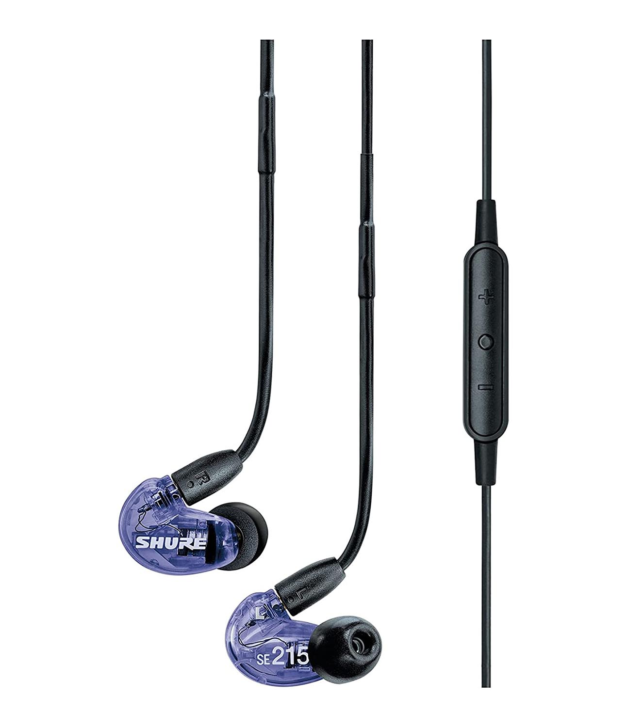 Shure SE215SPE-PL Professional Sound Isolating Earphones - Purple