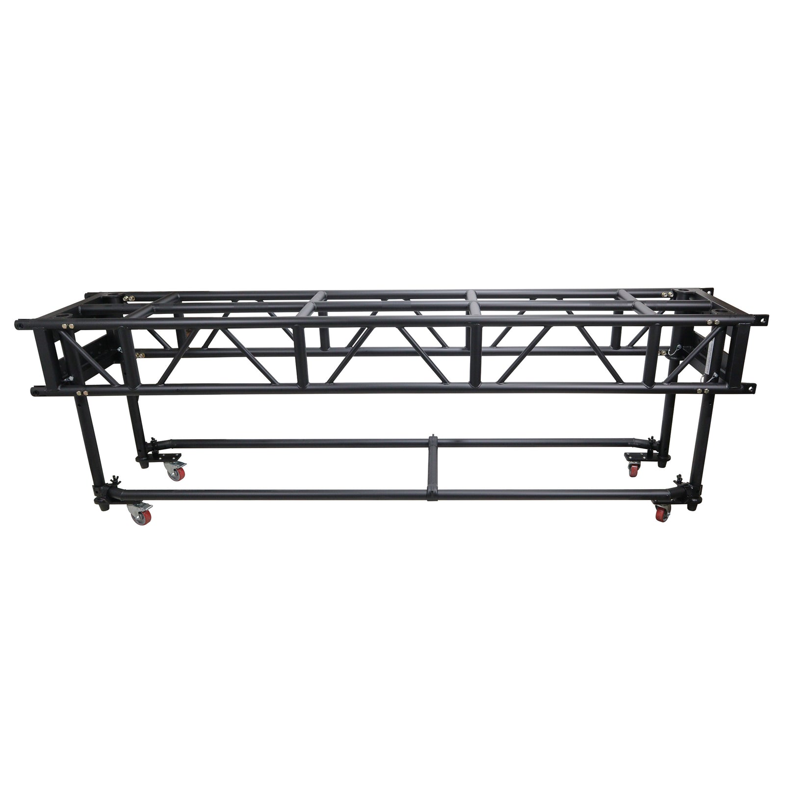 ProX XT-PRERIG10FTBLK, 10' FT Pre-Rig Truss Segment with Removable Rolling Base System - Black ProX Cases
