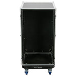 Odyssey FZAR20W, 20U Pro Amp Rack with Casters - Hollywood DJ