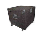 Odyssey CRP10W Pro 10U Carpeted Amp Rack Case with Wheels - Hollywood DJ