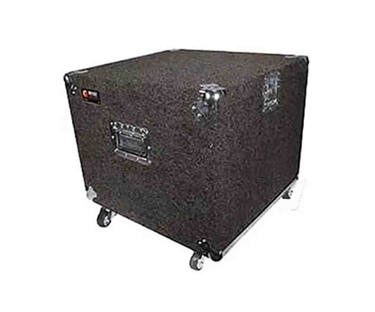 Odyssey CRP10W Pro 10U Carpeted Amp Rack Case with Wheels - Hollywood DJ