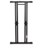 ProX X-KSD200, DJ Double X Style Case/Keyboard Stand With Ergo Easy Lock - Hollywood DJ