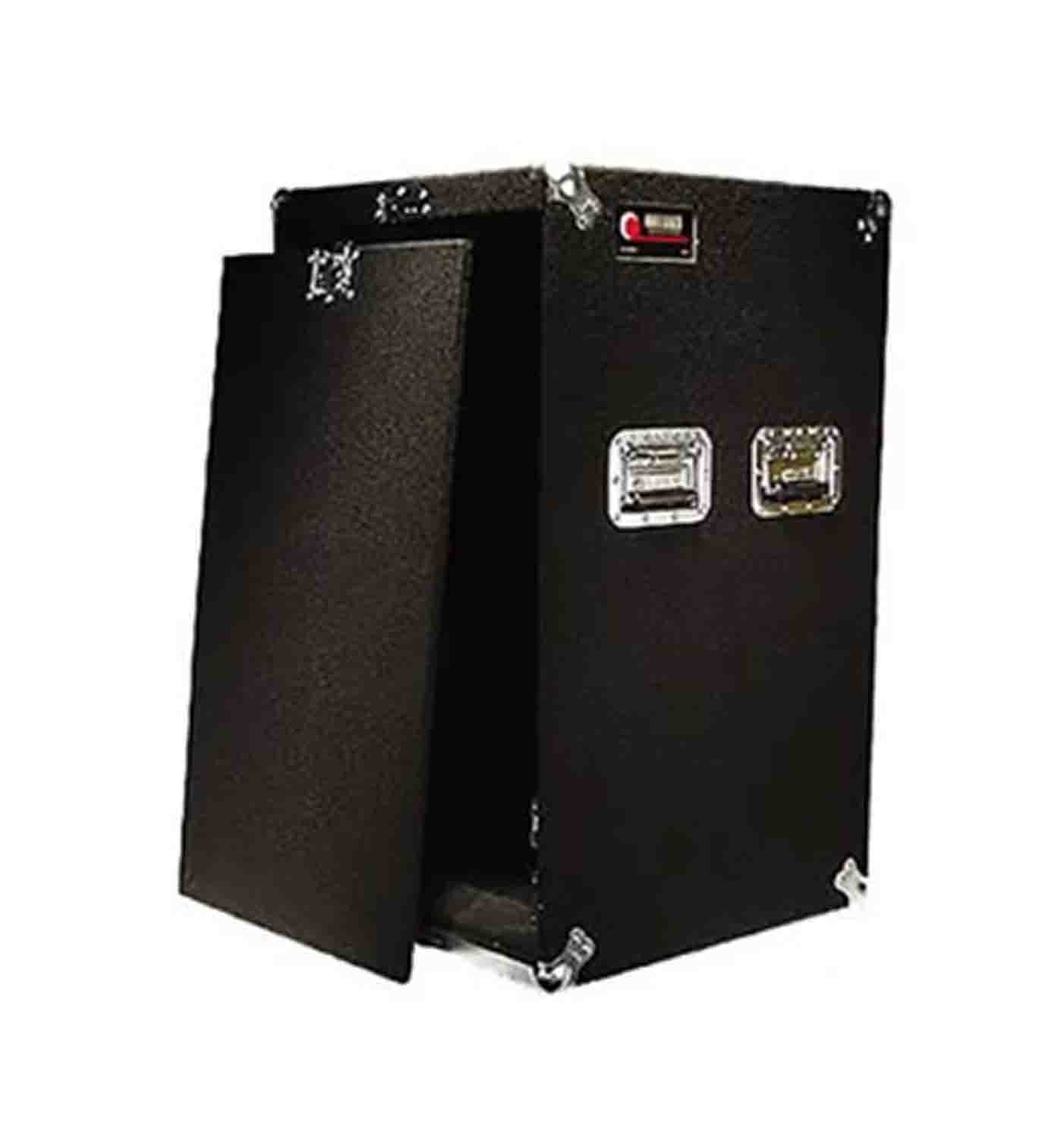 Odyssey CRP18 Pro 18U Carpeted Amp Rack Case - Hollywood DJ