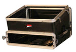 Gator Cases GRC-8X2, 8U Top and 2U Side ATA Molded PE Slant Top Console Rack - Hollywood DJ
