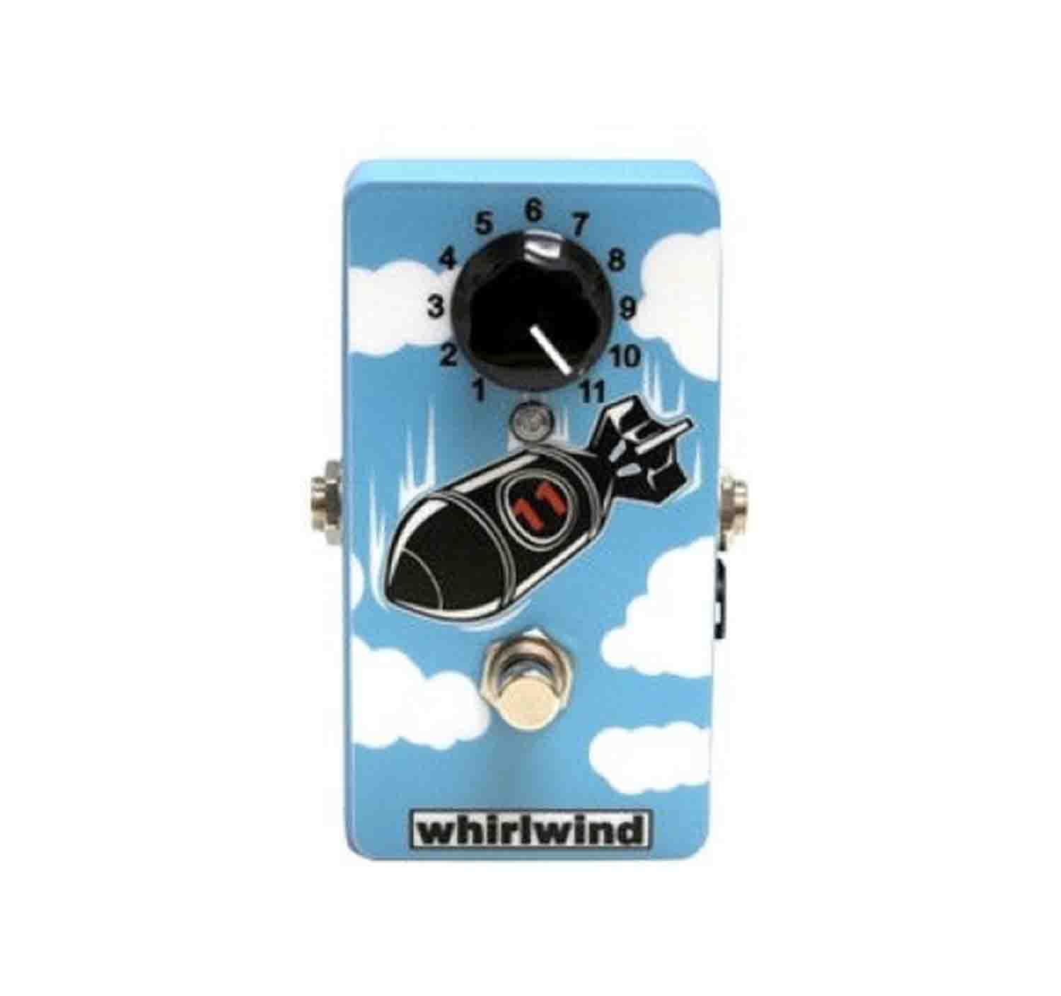 Whirlwind FXBOMBP Micro Amplifier +26dB Boost Pedal - Hollywood DJ