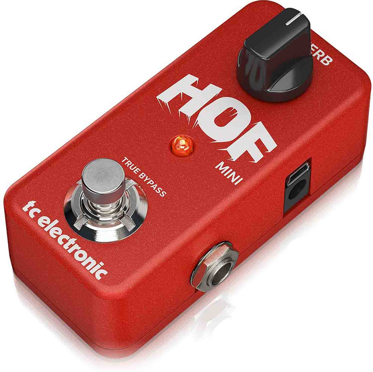 TC Electronic Hall of Fame Mini Reverb Ultra-Compact High-Quality Reverb Pedal with Built-In TonePrints - Hollywood DJ