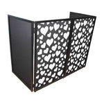 REPLACEMENT SCRIMS ProX XF-SPHEARTSX2 Set of Two Hearts Pattern Facade Enhancement Scrims - White Hearts on Black by ProX Cases