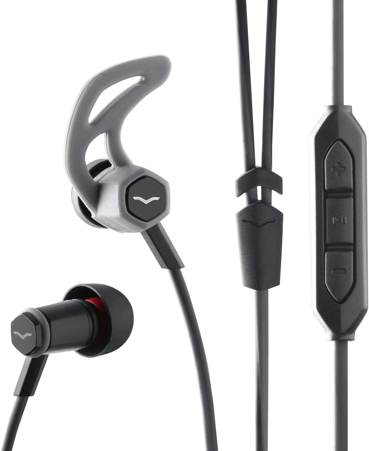 Roland FRZ-A-BLACK In-Ear Hybrid Sport Headphones for Android - Black - Hollywood DJ