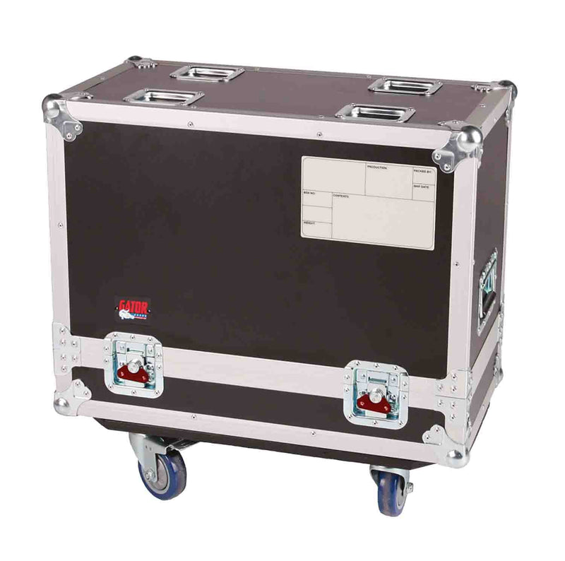 Gator Cases G-TOUR SPKR-212 G-TOUR Series Double Speaker Case for Two 12″ Loud Speakers - Hollywood DJ