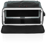 Gator Cases GR-RACKBAG-4U, 4U Lightweight Rack Bag with Aluminum Frame and PE Reinforcement - Hollywood DJ