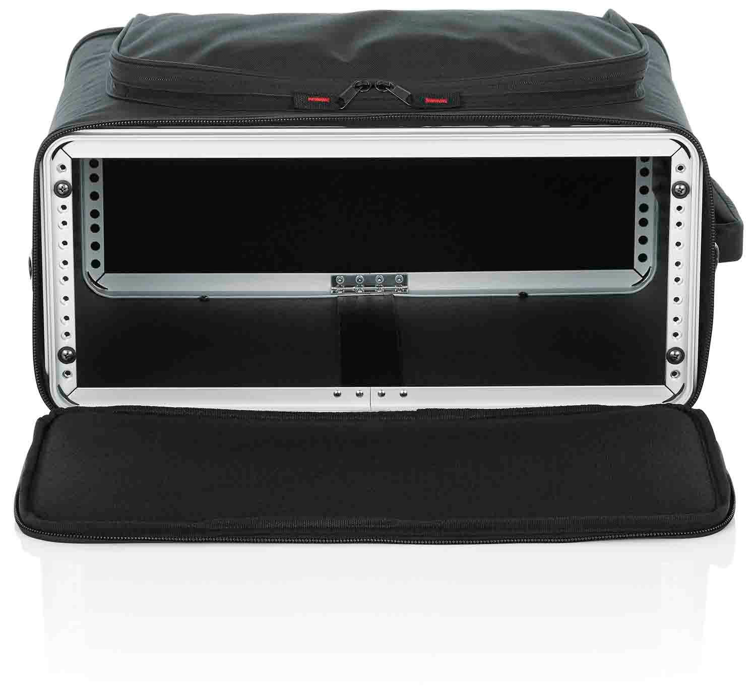 Gator Cases GR-RACKBAG-4U, 4U Lightweight Rack Bag with Aluminum Frame and PE Reinforcement - Hollywood DJ