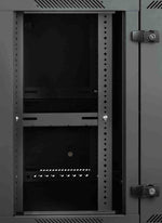 Gator Cases GRW2009509, 9U Sectional Wall Rack with Glass Door - 21″ Deep - Hollywood DJ