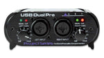 Art USBDualPrePS, Dual Portable Preamplifier - Hollywood DJ
