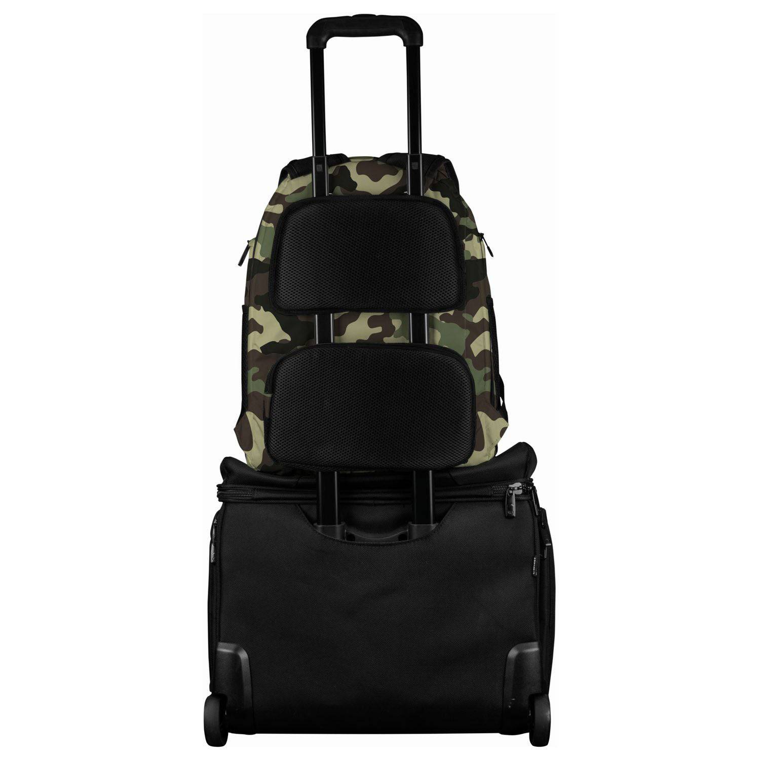 Odyssey BPBACKTRAKXLCAM Backtrak XL DJ Backpack Green Camouflage - Hollywood DJ