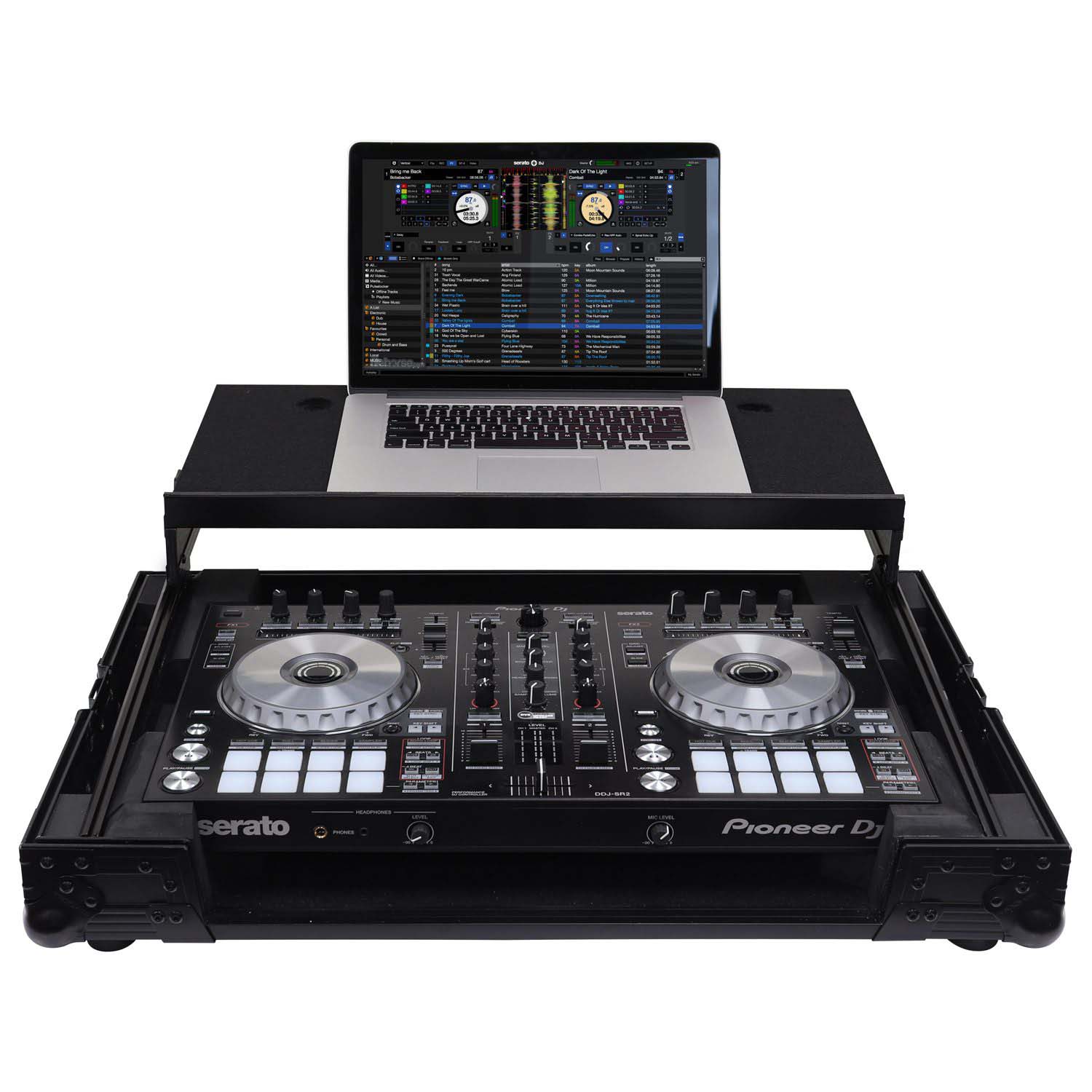 Open Box: Odyssey FZGSADDJSR2BL Pioneer DDJ-SR / DDJ-SR2 Flight