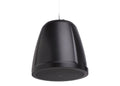QSC AD-P.SUB-BK 6.5 Inch Dual Voice Small-Format Passive Pendant Subwoofer - Black - Hollywood DJ