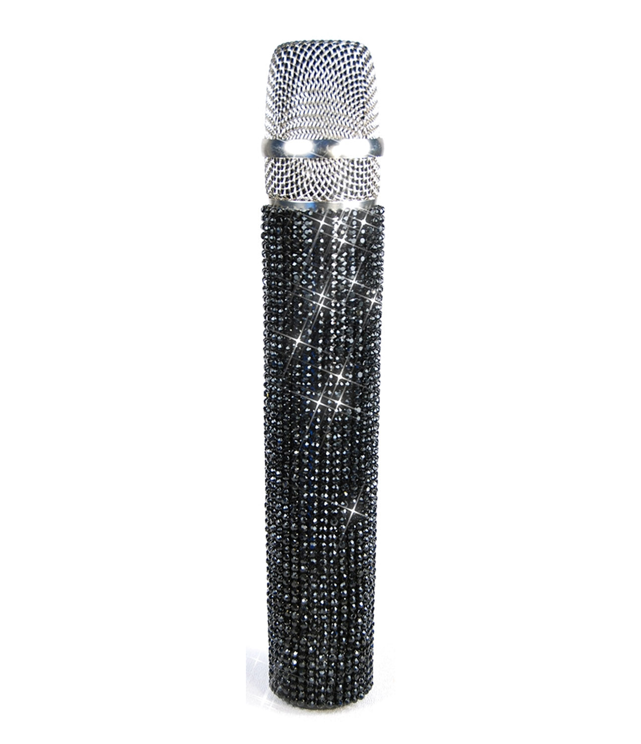 MicFX 7011 Black Knight Crystal Microphone Sleeve - Hollywood DJ