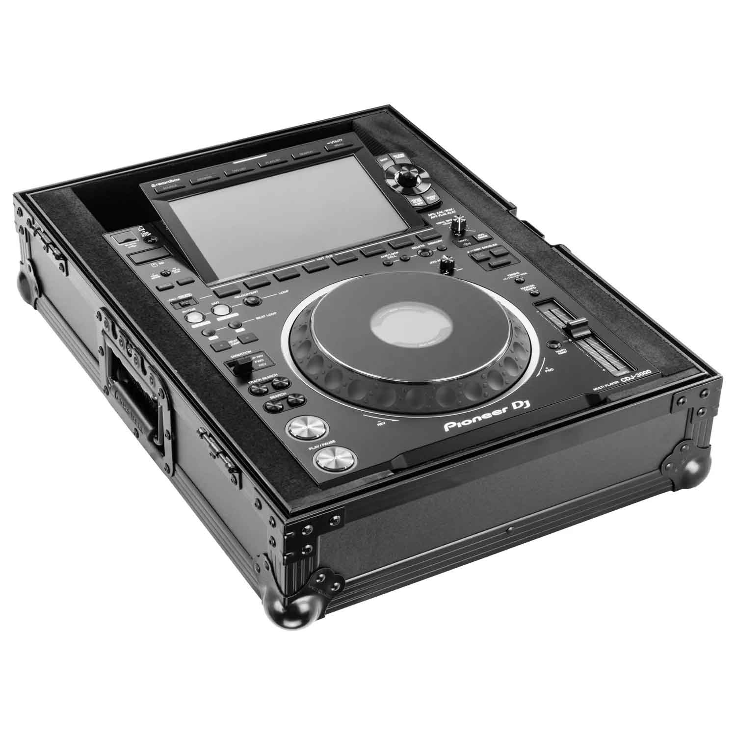 B-Stock: Odyssey FZCDJ3000BL Flight Case For Pioneer CDJ-3000 - Black - Hollywood DJ