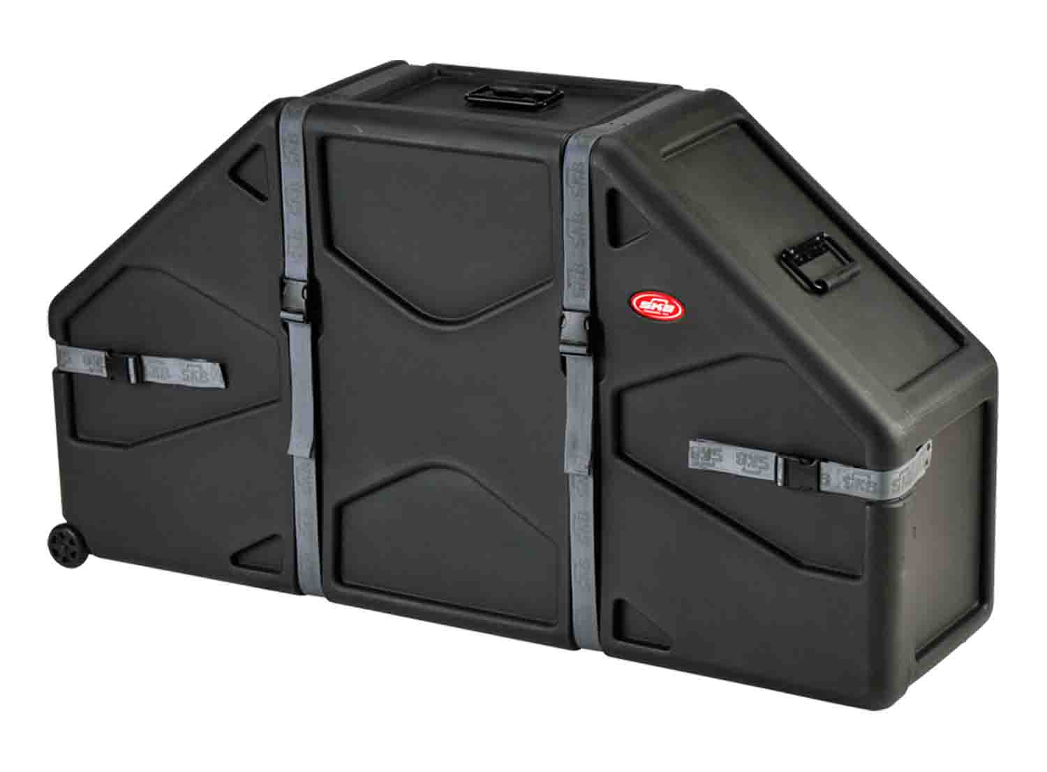 SKB Cases 1SKB-DM0234 Marching Quad and Quint Case with Wheels and Padded Interior - Hollywood DJ