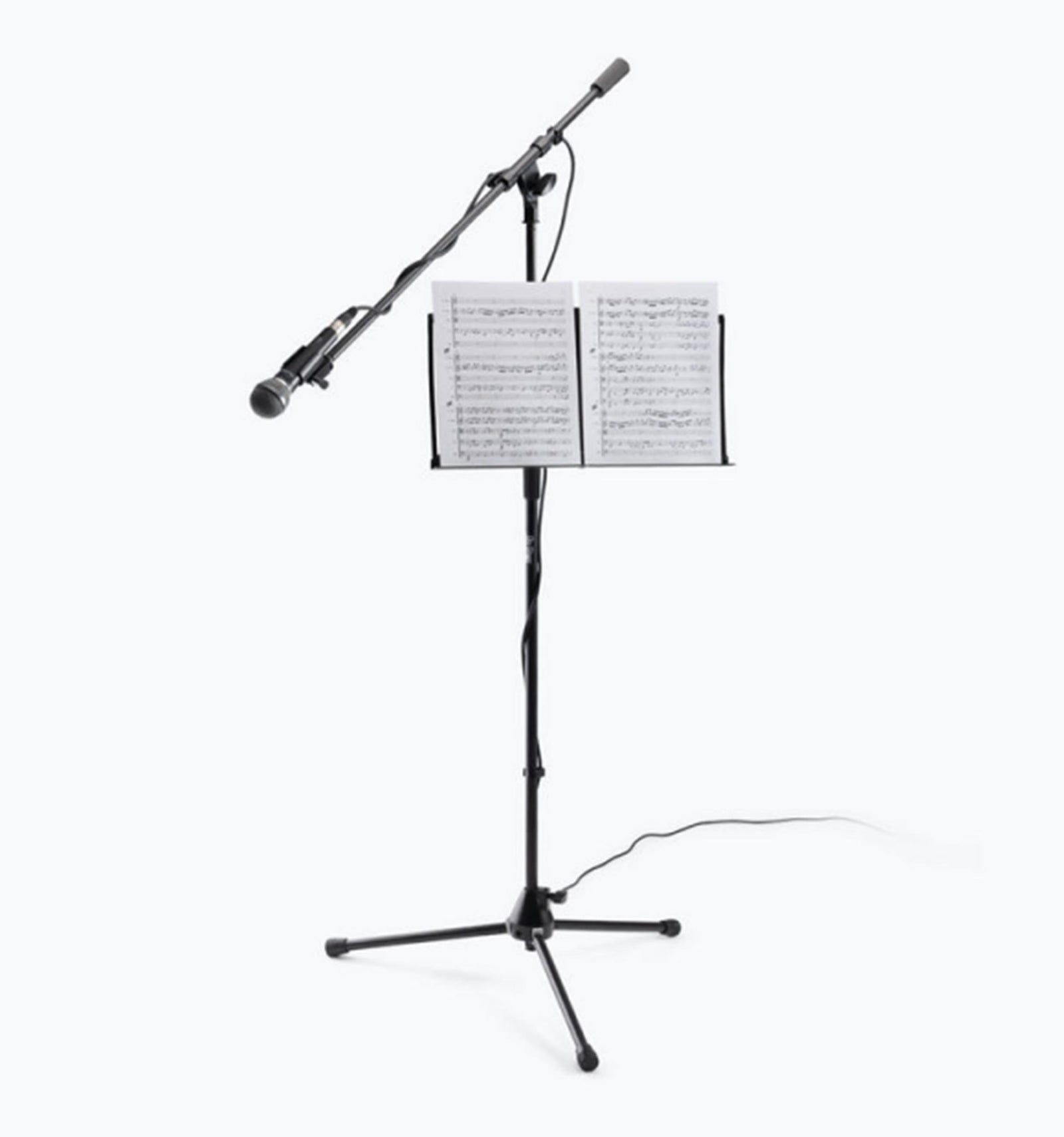 On Stage SMC1500, Clamp-On Sheet Music Bookplate for Mic Stands On-Stage
