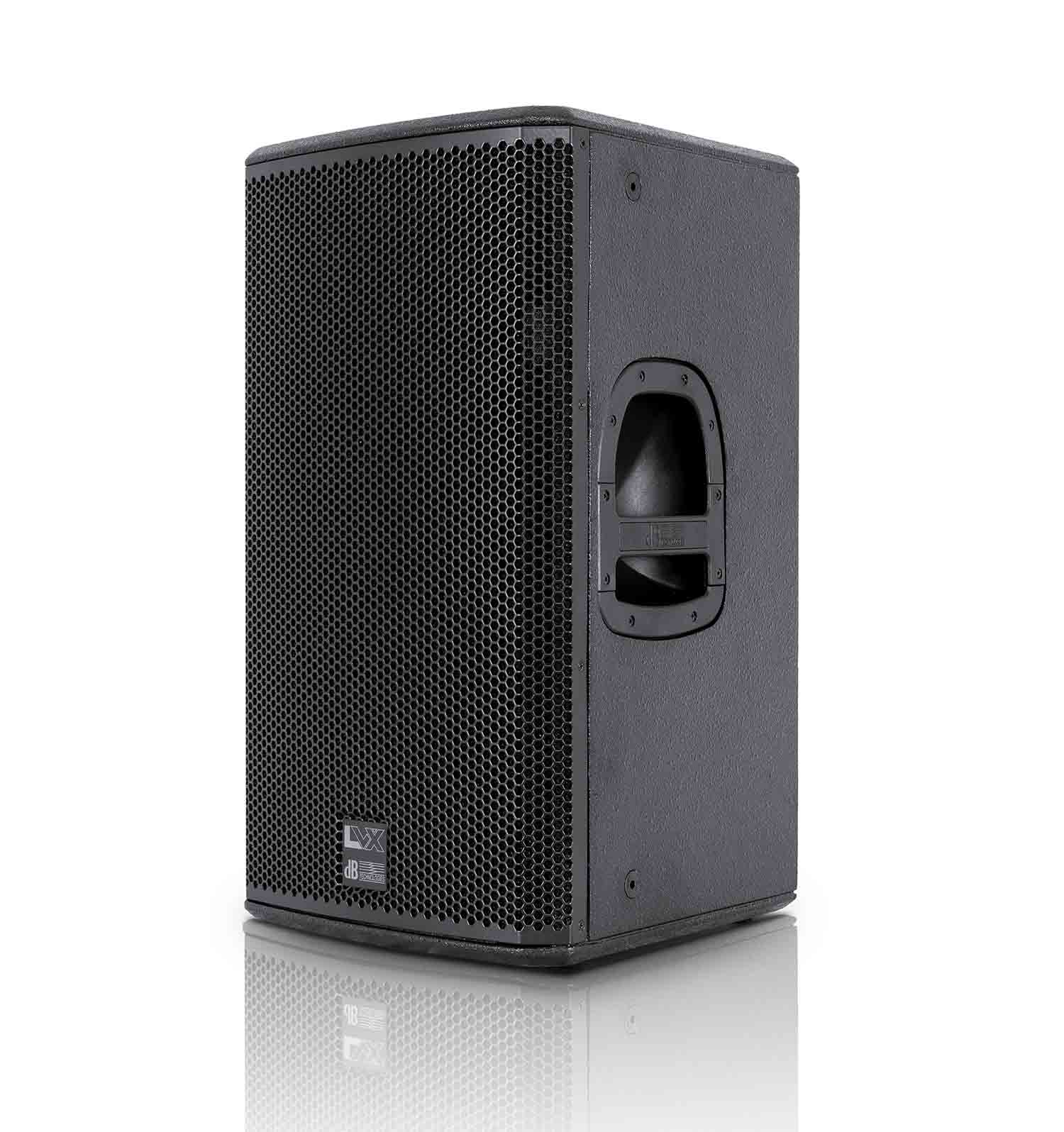 dB Technologies LVX 12, 12" 2-Way Active Speaker 800W - Black - Hollywood DJ