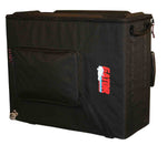 Gator Cases G-212A, 2X12 Combo Amp Transporter Case and Stand with Wheels - Hollywood DJ