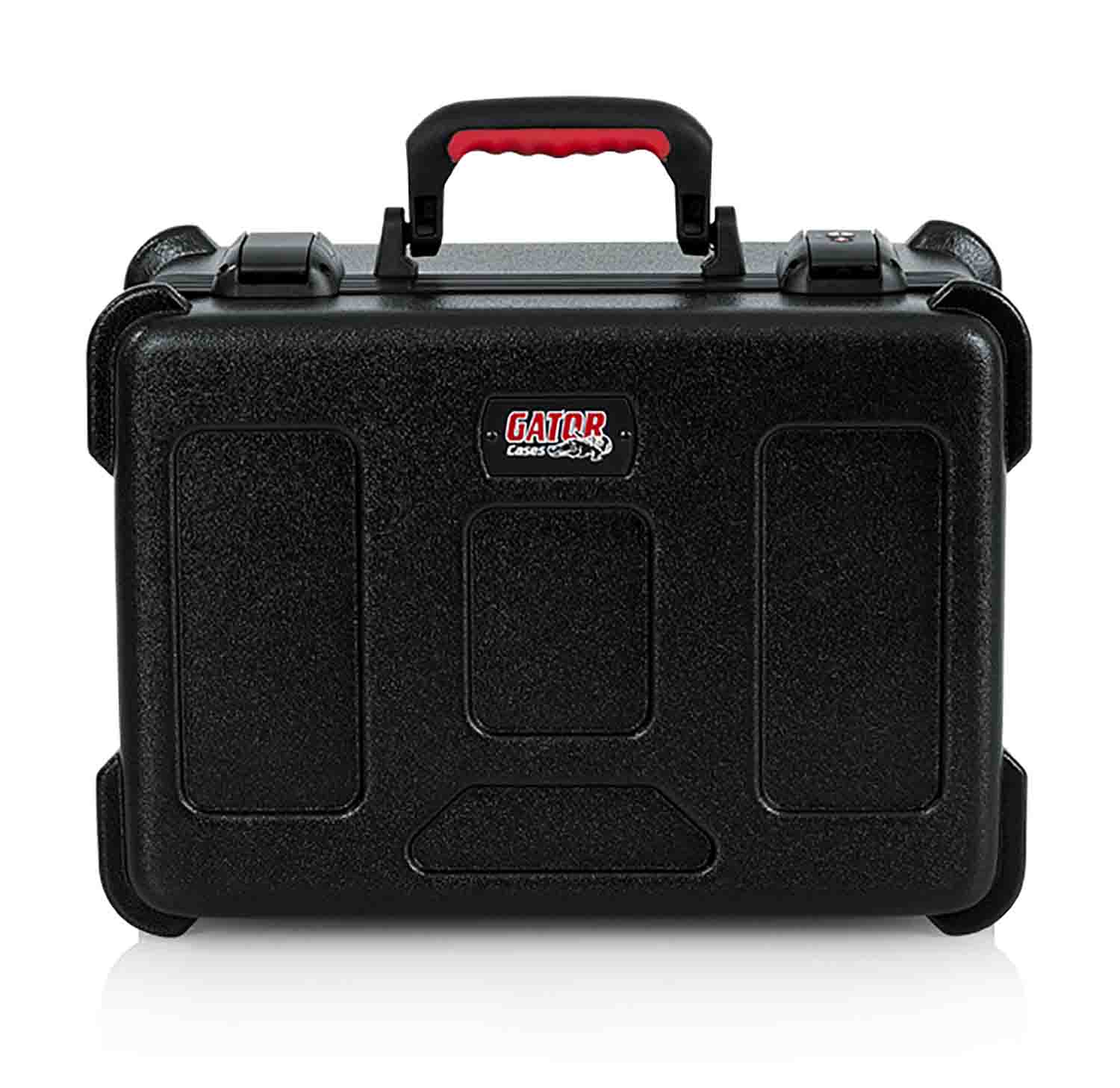 Gator Cases GTSA-MIC15 DJ Case for 15 Wired Microphones with Foam - Hollywood DJ