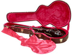 Gator Cases GW-335-BROWN Deluxe Wood Case for Semi-Hollow Guitars - Brown - Hollywood DJ